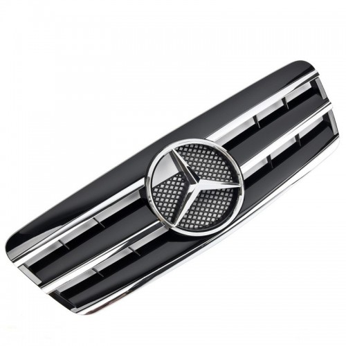 Εμπρόσθια μάσκα AMG look για Mercedes-Benz CLK-Class (W208)
